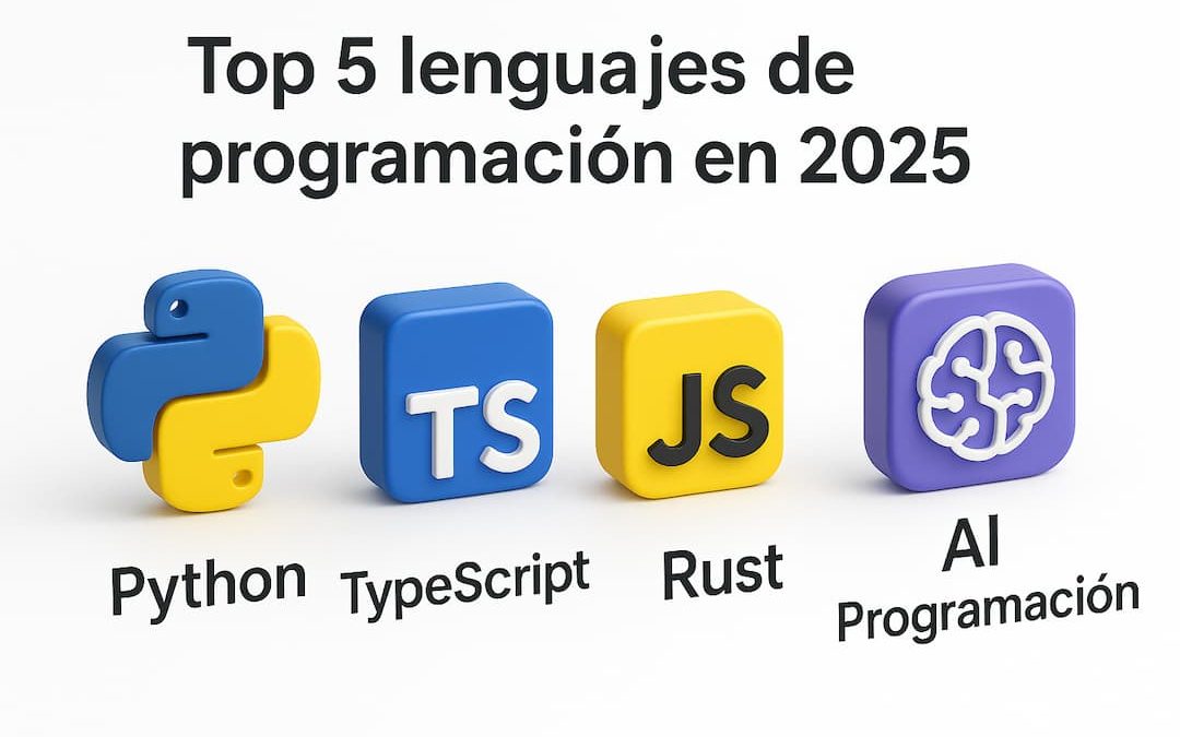 Lenguajes de programación 2025: tendencias de GitHub y tecnologías clave